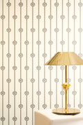 Versace 6-Vliestapete Vinyltapete Weis Streifentapete