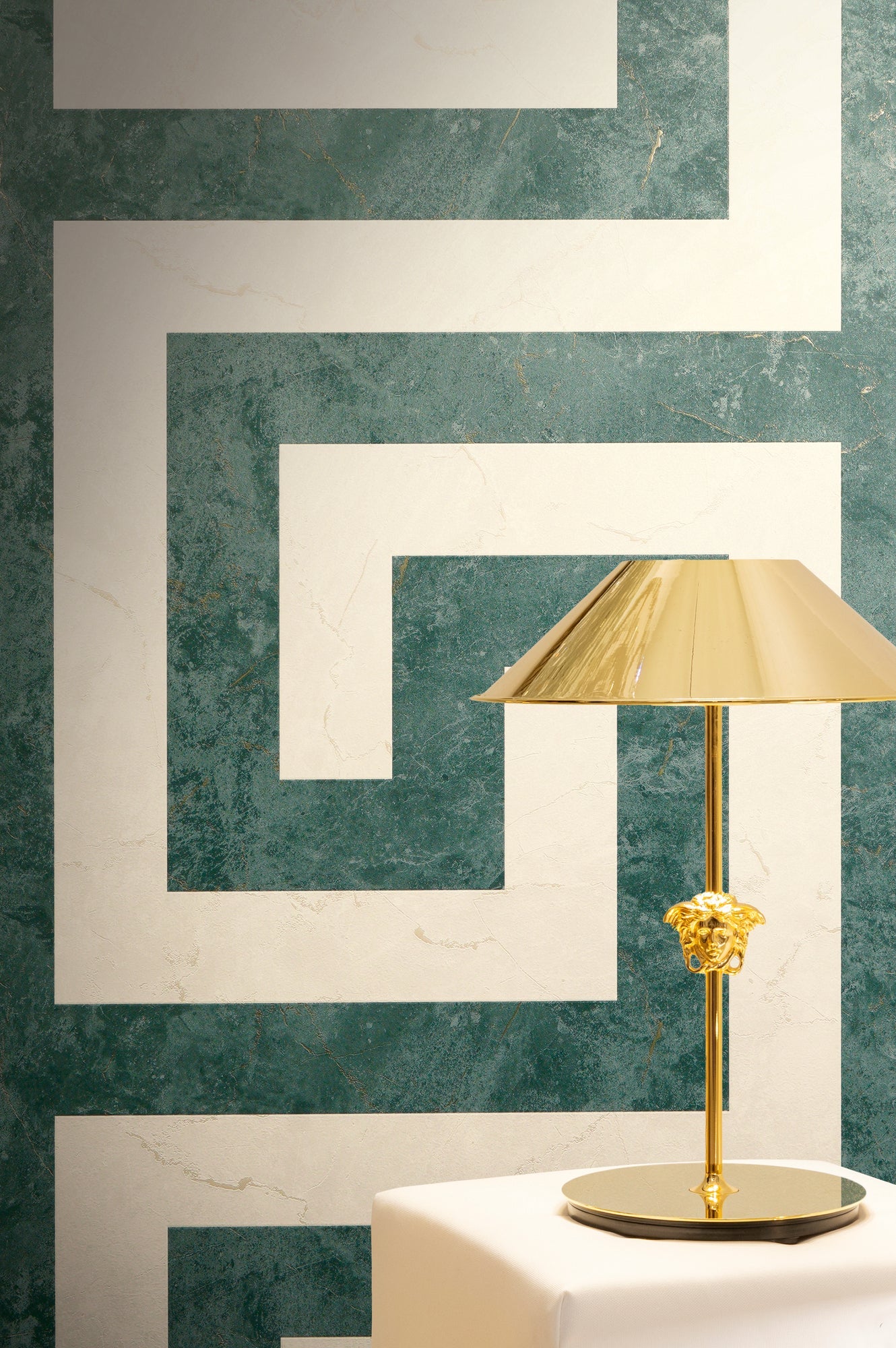 Versace 6-Vliestapete Vinyltapete Gruen Maander