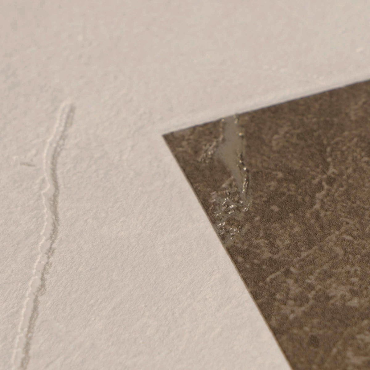 Papel pintado vinílico Versace 6 marrón grecas griegas estilo meandro - Matex - Imagen 4