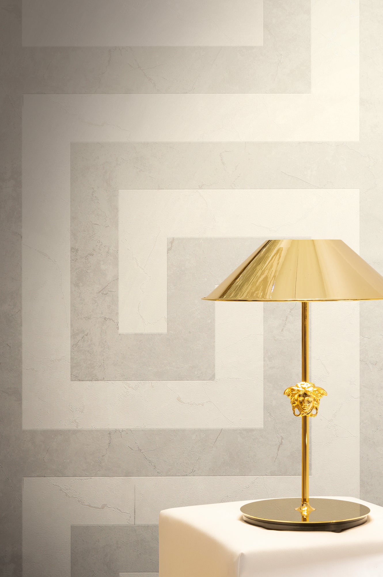 Versace 6-Vliestapete Vinyltapete Grau Maander