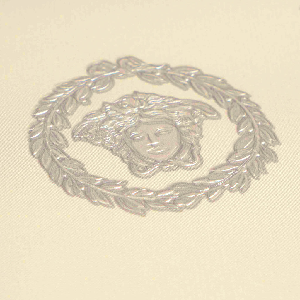 Versace 6-Vliestapete Vinyltapete Grau Medusakopf