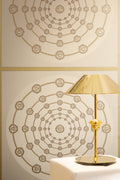 Versace 6-Vliestapete Vinyltapete Beige Medusakopf
