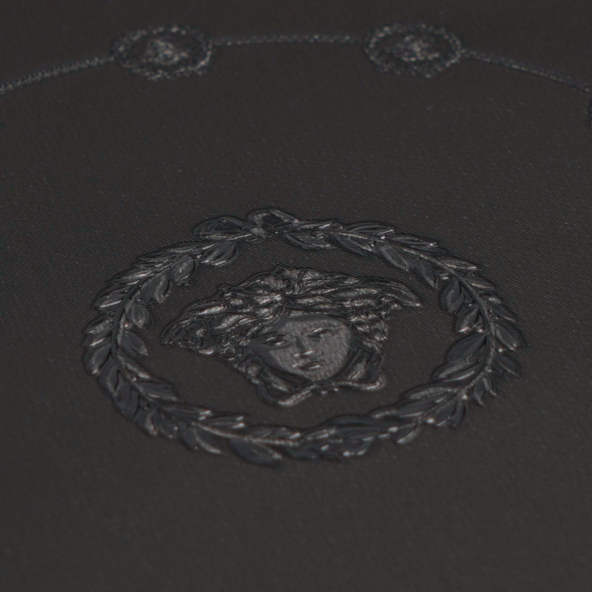 Versace 6-Vliestapete Vinyltapete Schwarz Medusakopf