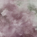 Fotomural Walls by Patel - Watercolours 2 - Wallpaper Watercolours Motif Violet- Nature Linen Texture - Beige, Brown
