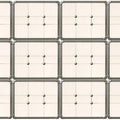 Fotomural Vintage Look White Grey Tile Game Wallpaper - AP Digital 3