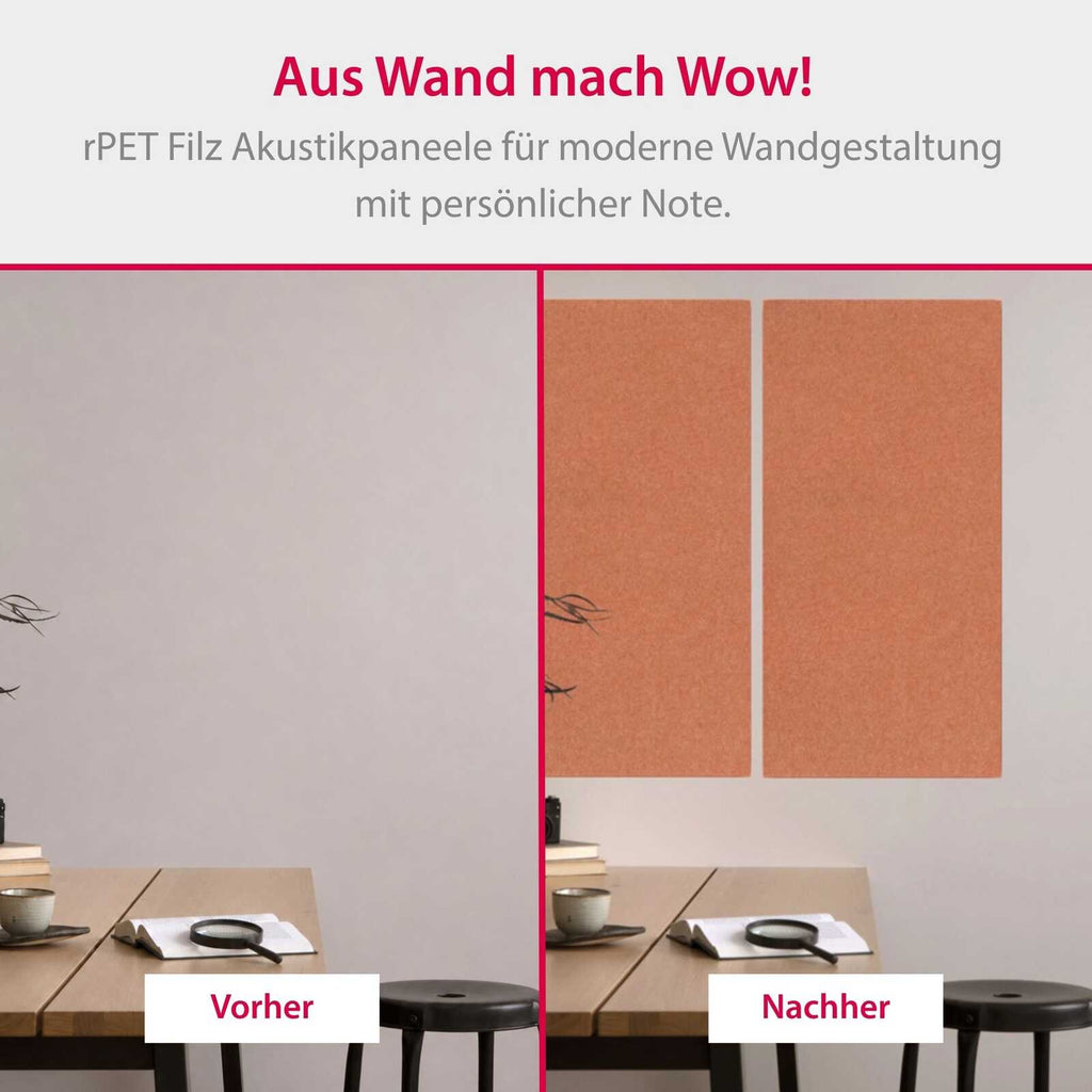 Panel Modular Wall - Coral Peach 104 x 52 x 0.6 cm (13674-8) - Imagen 5