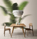 Fotomural Walls by Patel - verdura1 - Soft blurred leaf motif wallpaper - green, beige