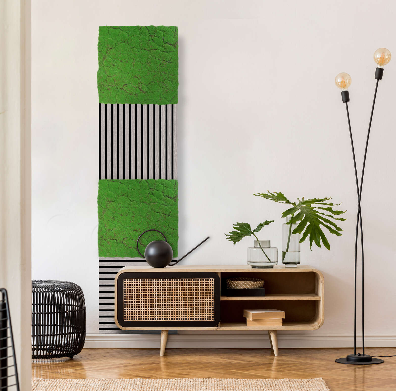 Panel Modular Wall - Forest Green 52 x 52 x 2 cm (13668-3) - Imagen 1