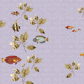Fotomural Walls by Patel - Brilliant fish 2 - Fish wallpaper in natural linen structure with modern style mix - Violet