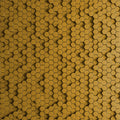Fotomural Walls by Patel - Honeycomb 1 - 3D wallpaper with yellow honeycomb design in felt structure - Yellow, Black
