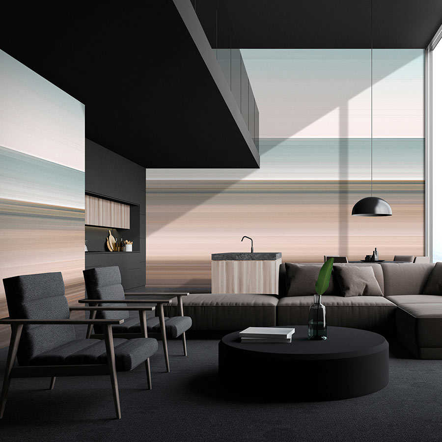 Fotomural Walls by Patel - Horizon 2 - wall mural abstract landscape with line design
