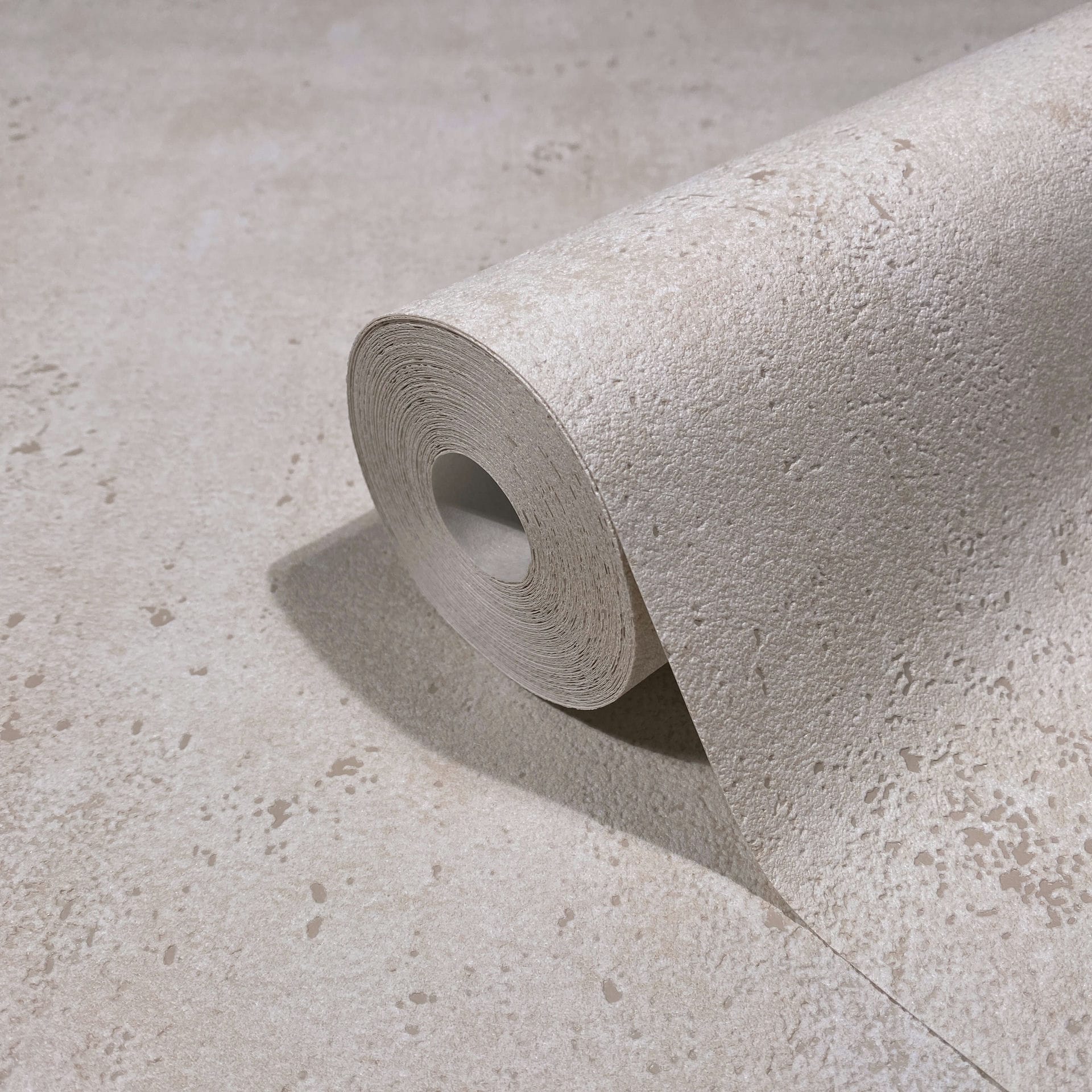 Vliestapete beige einfarbig