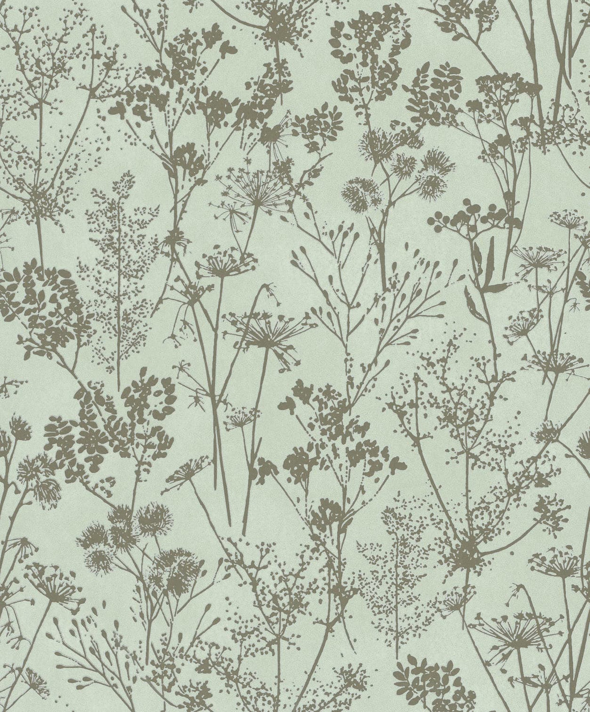 Papel pintado tejido no tejido plantas y botánica verde y dorado - Marburg - Imagen 4