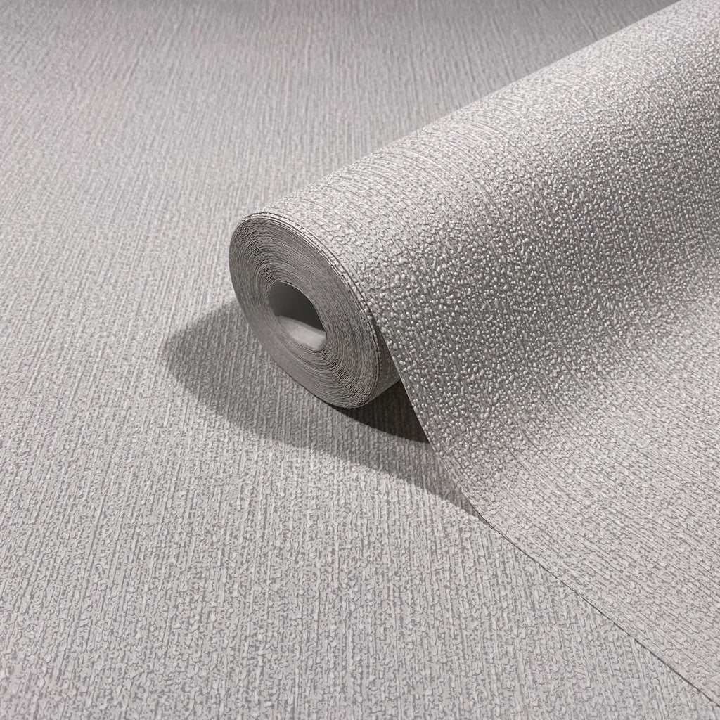 Vliestapete grau, beige einfarbig