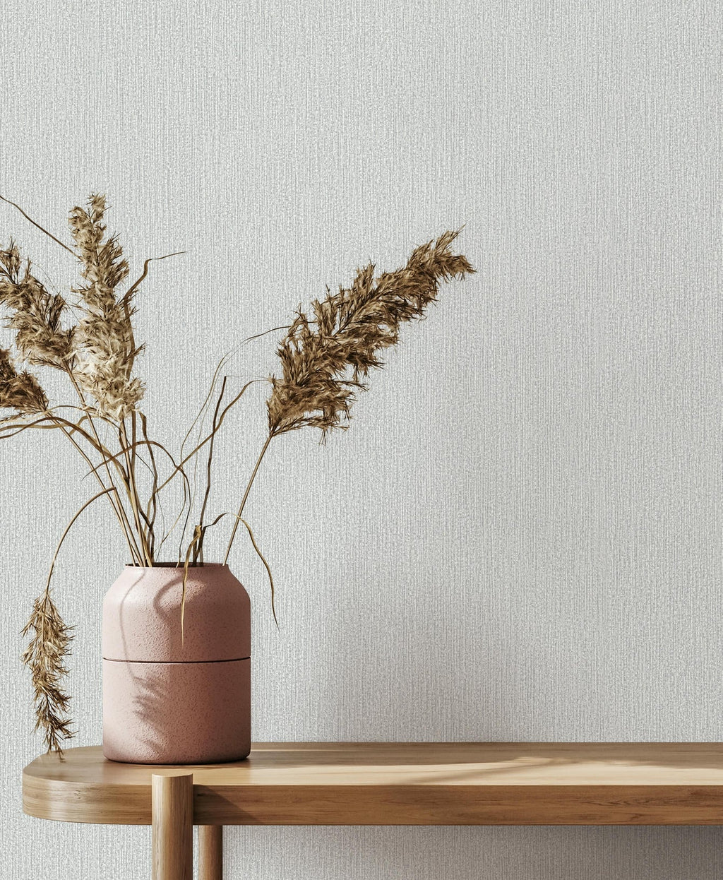 Vliestapete grau, beige einfarbig