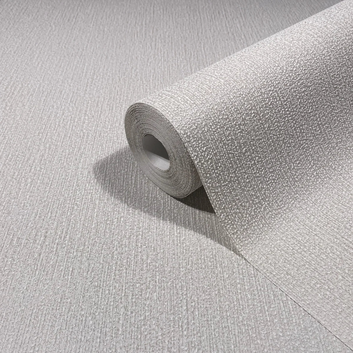 Papel pintado tejido no tejido liso beige - Marburg - Imagen 3