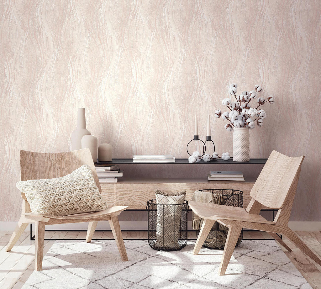 Vliestapete beige grafik