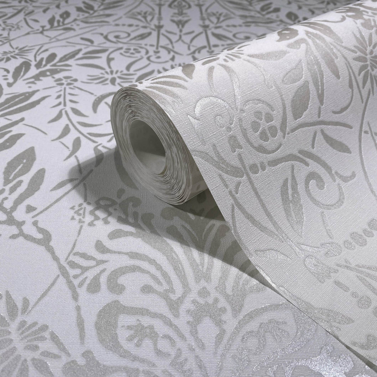 Papel pintado tejido no tejido plantas y botánica blanco - Marburg - Imagen 3