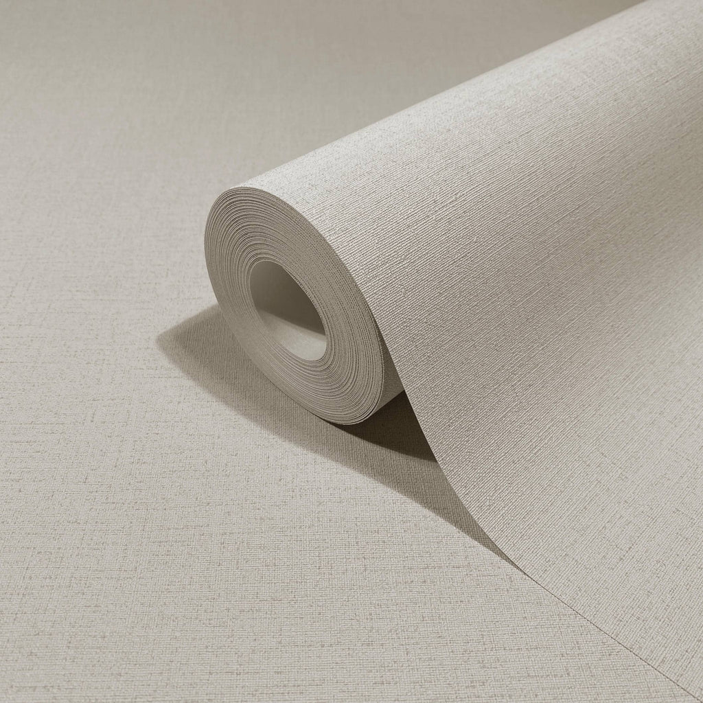Vliestapete beige einfarbig