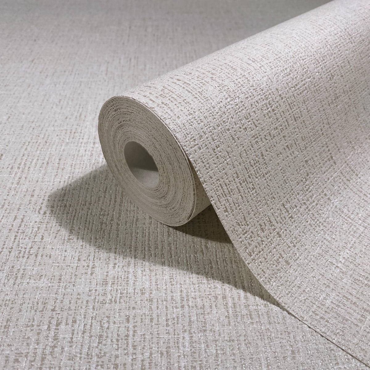 Papel pintado tejido no tejido liso beige - Marburg - Imagen 3