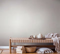 Vliestapete beige einfarbig