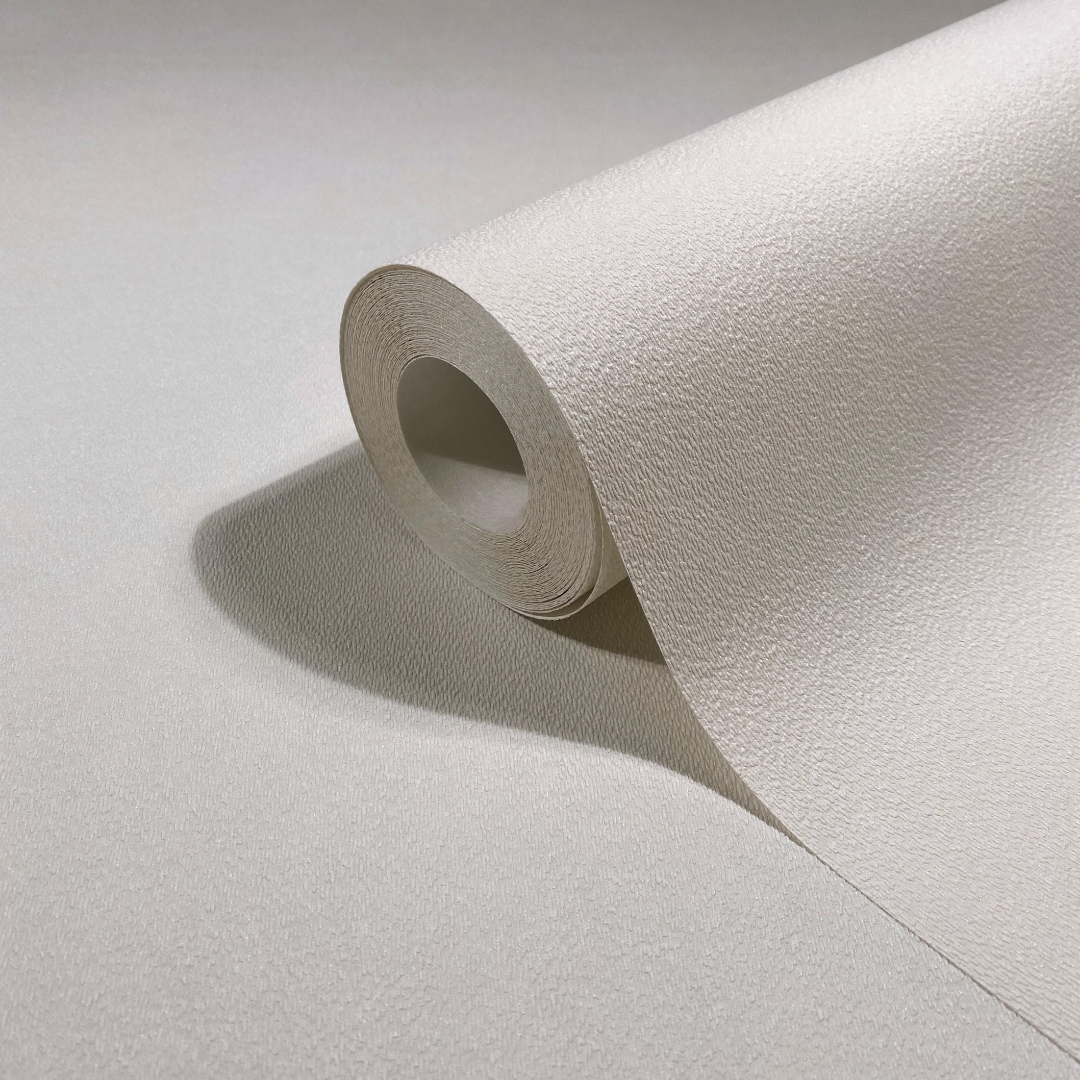 Vliestapete beige einfarbig