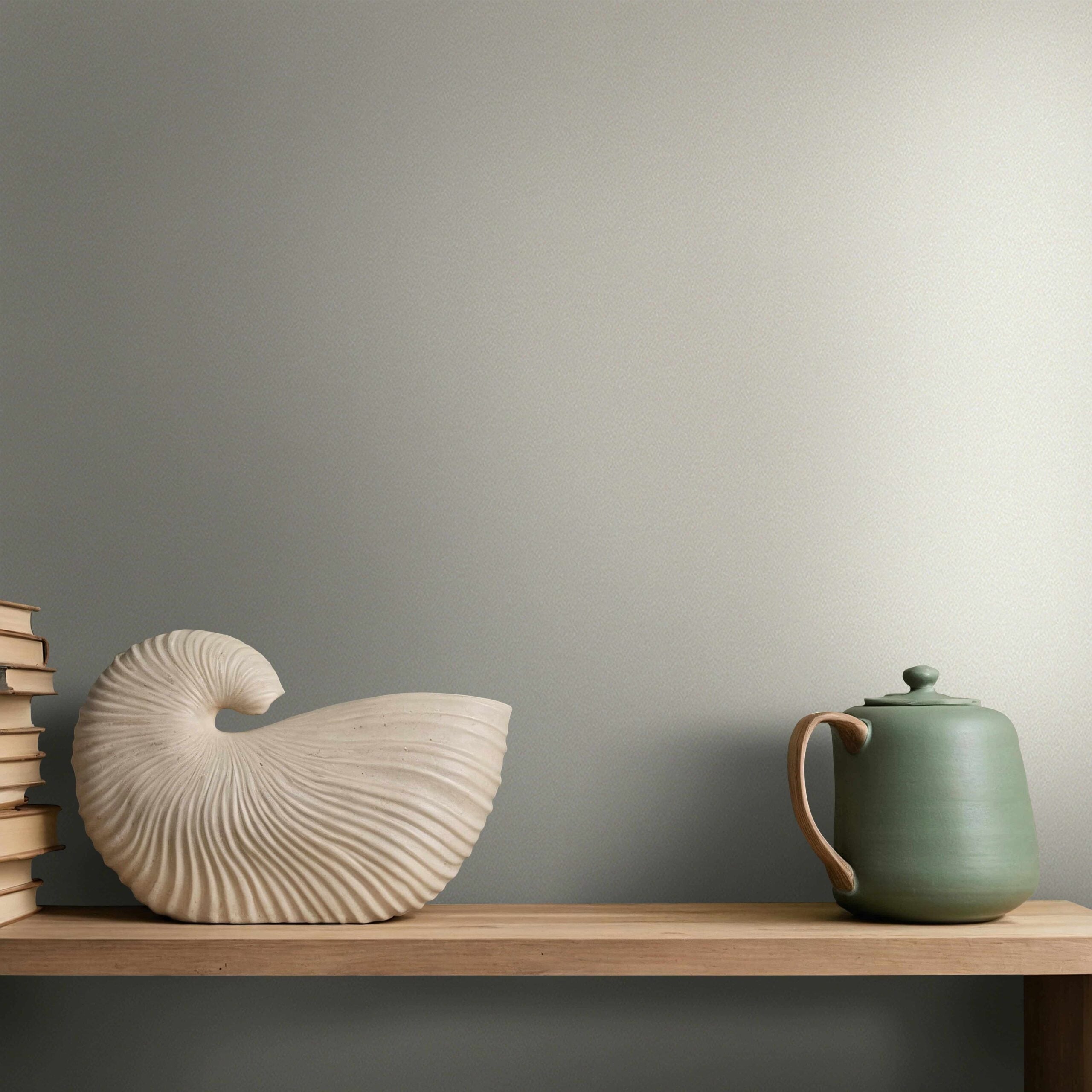 Vliestapete beige einfarbig