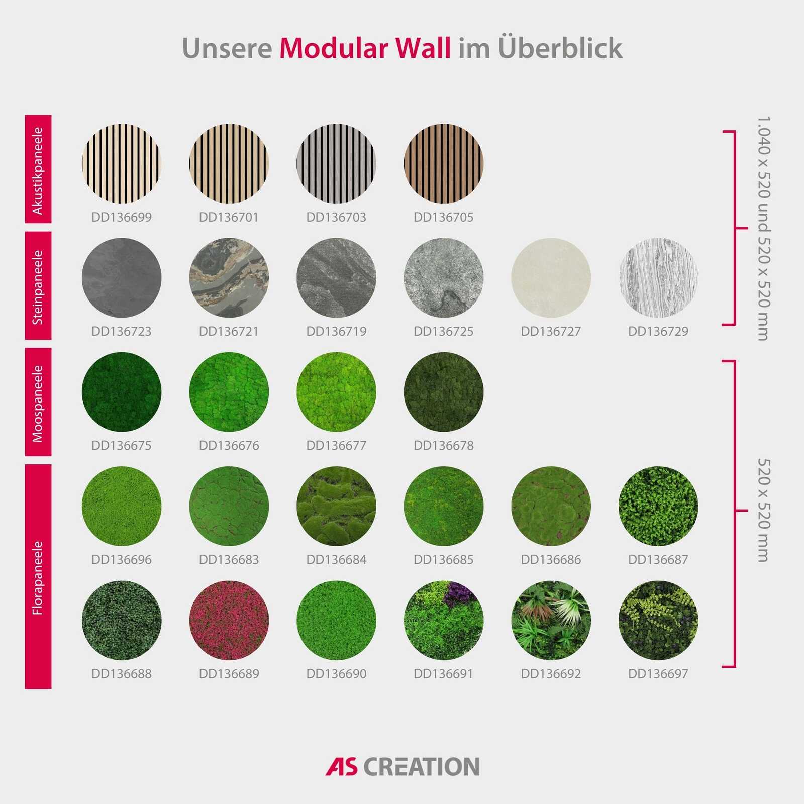 Panel Modular Wall - Fanal Oak 104 x 52 x 1 cm (13670-0) - Imagen 5