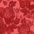 Fotomural Walls by Patel - Floral mural roses on a bush - red