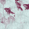 Fotomural Walls by Patel - Modern mural fish design in watercolour style
