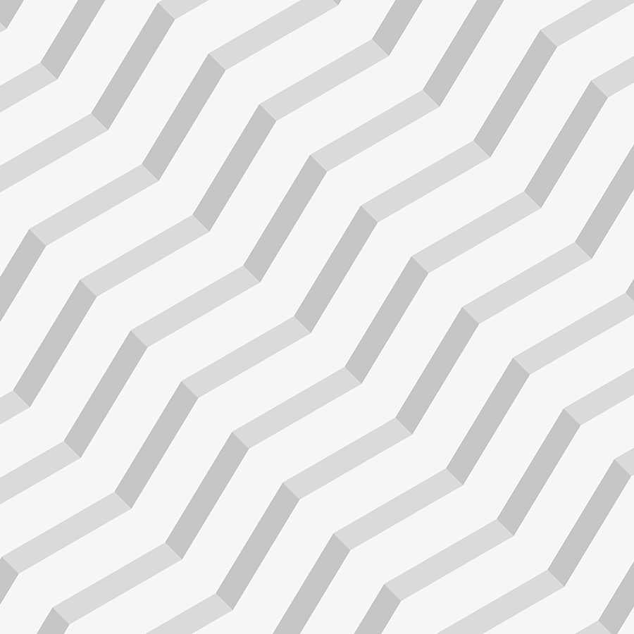 Fotomural Panel XXL 5 - Design wall mural buckling pattern grey on matt smooth non-woven