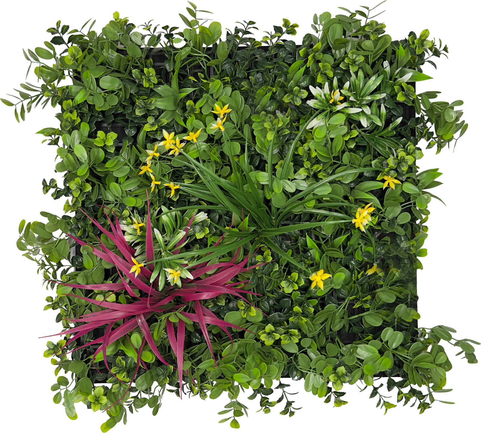 Panel Modular Wall - Pure Jungle Mixed Flora 52 x 52 x 5 cm (13673-1) - Imagen 2