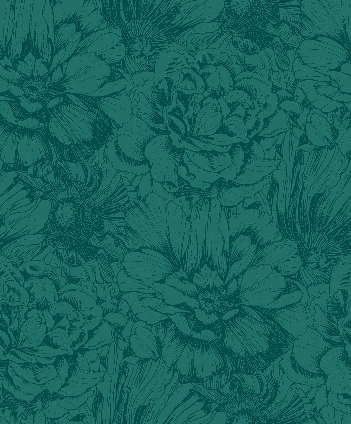 Papel pintado tejido no tejido plantas y botánica verde - Marburg - Imagen 2
