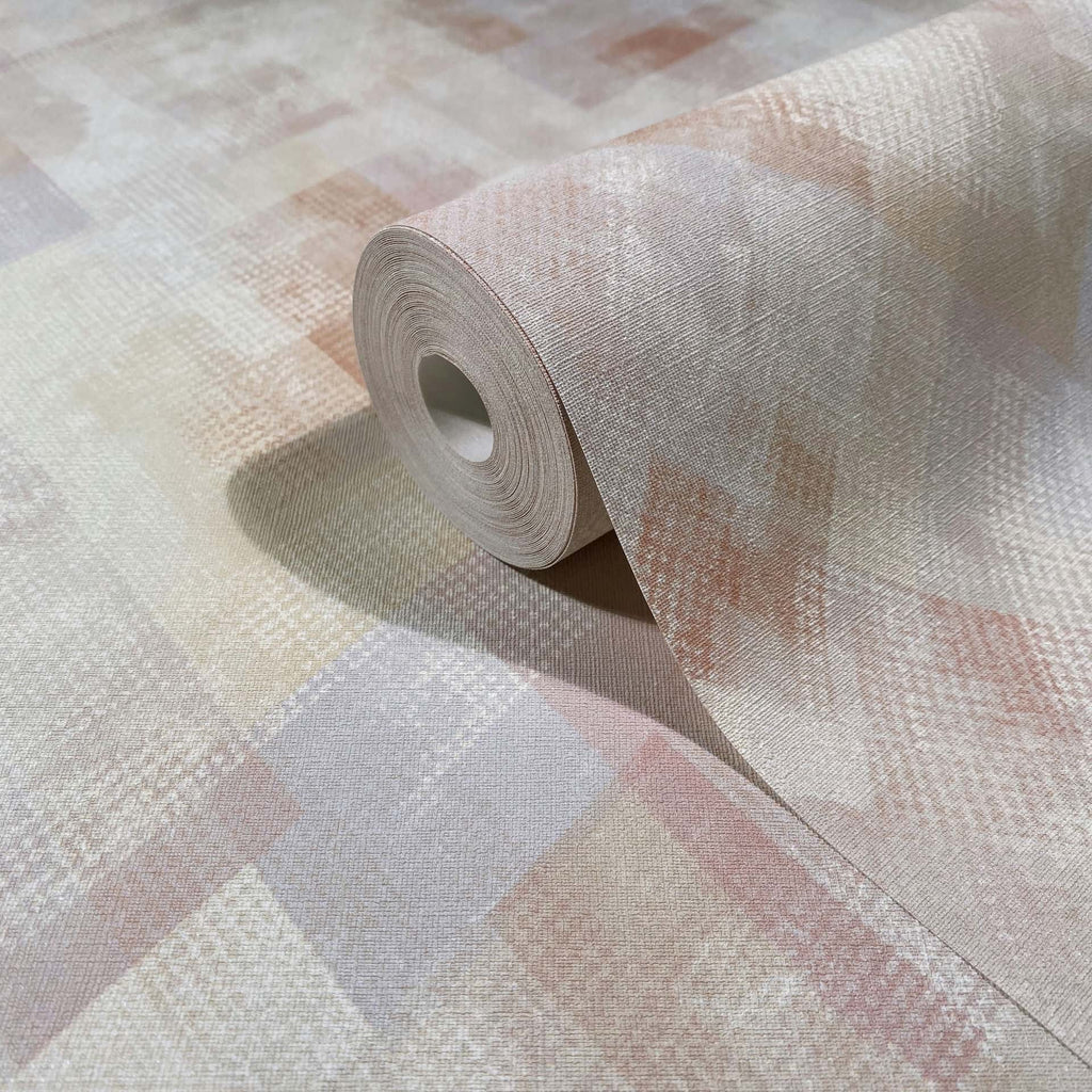 Vliestapete grau, beige grafik