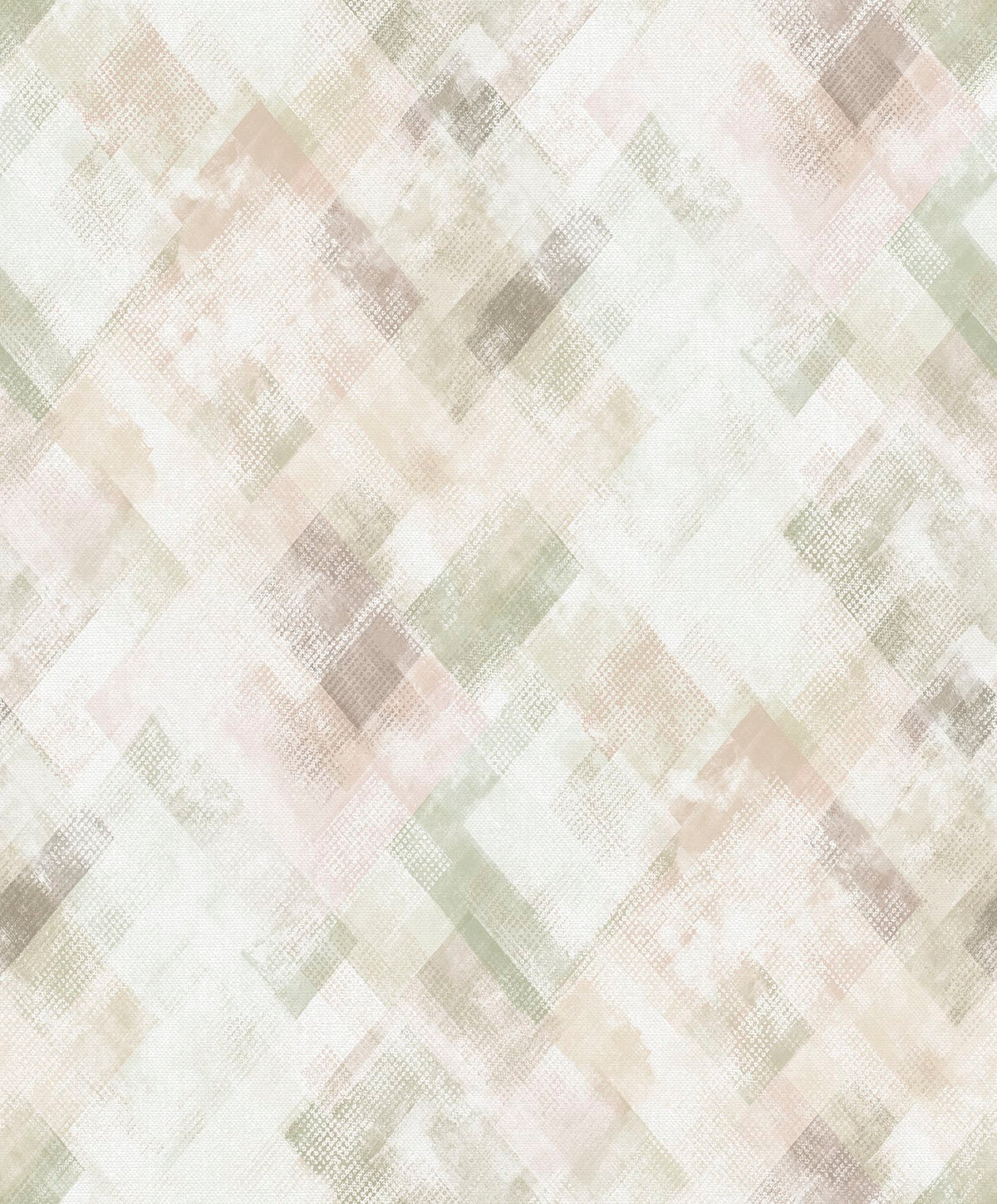Papel pintado tejido no tejido gráfico beige y verde - Marburg - Imagen 3