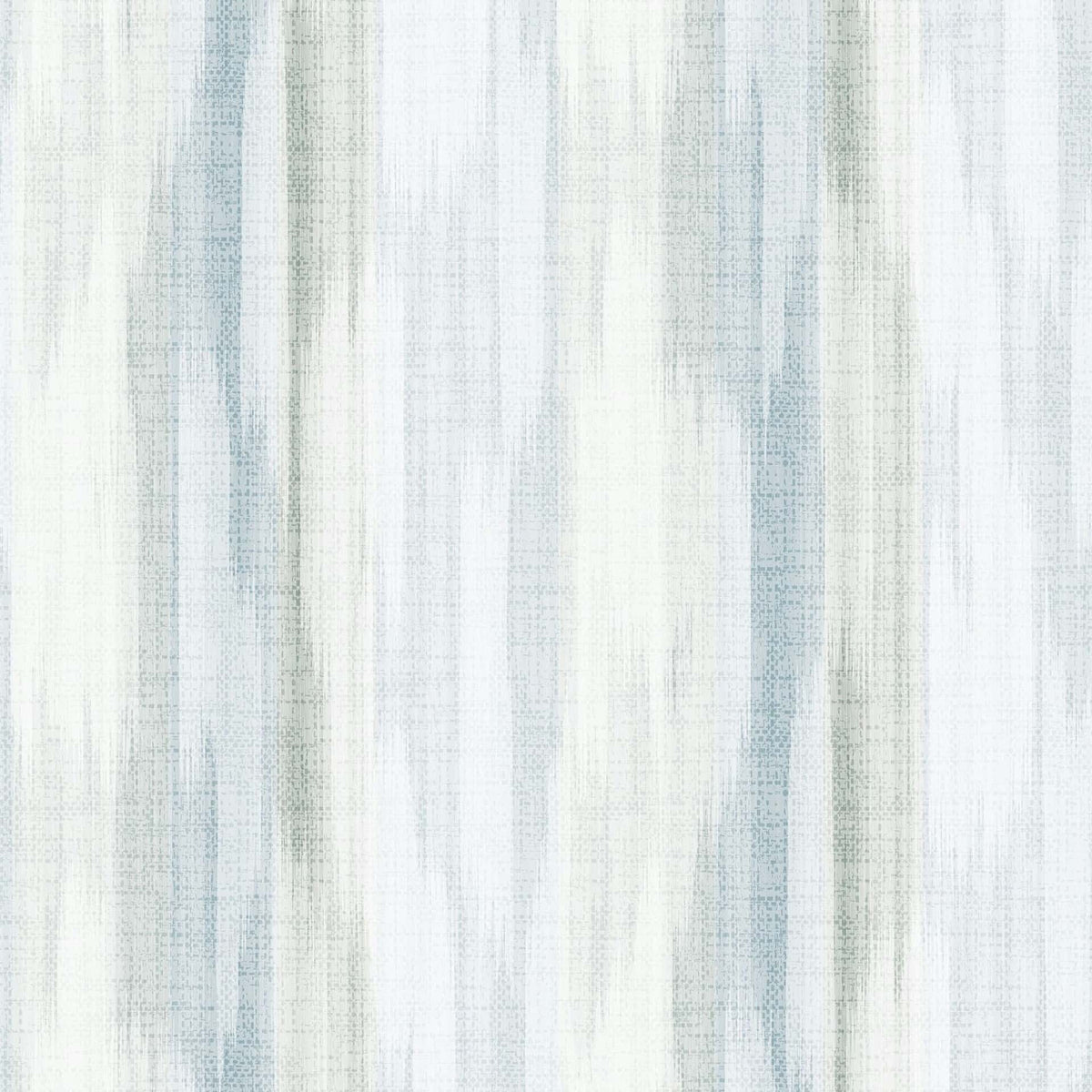 Papel pintado tejido no tejido de rayas blanco y azul - Marburg - Imagen 4
