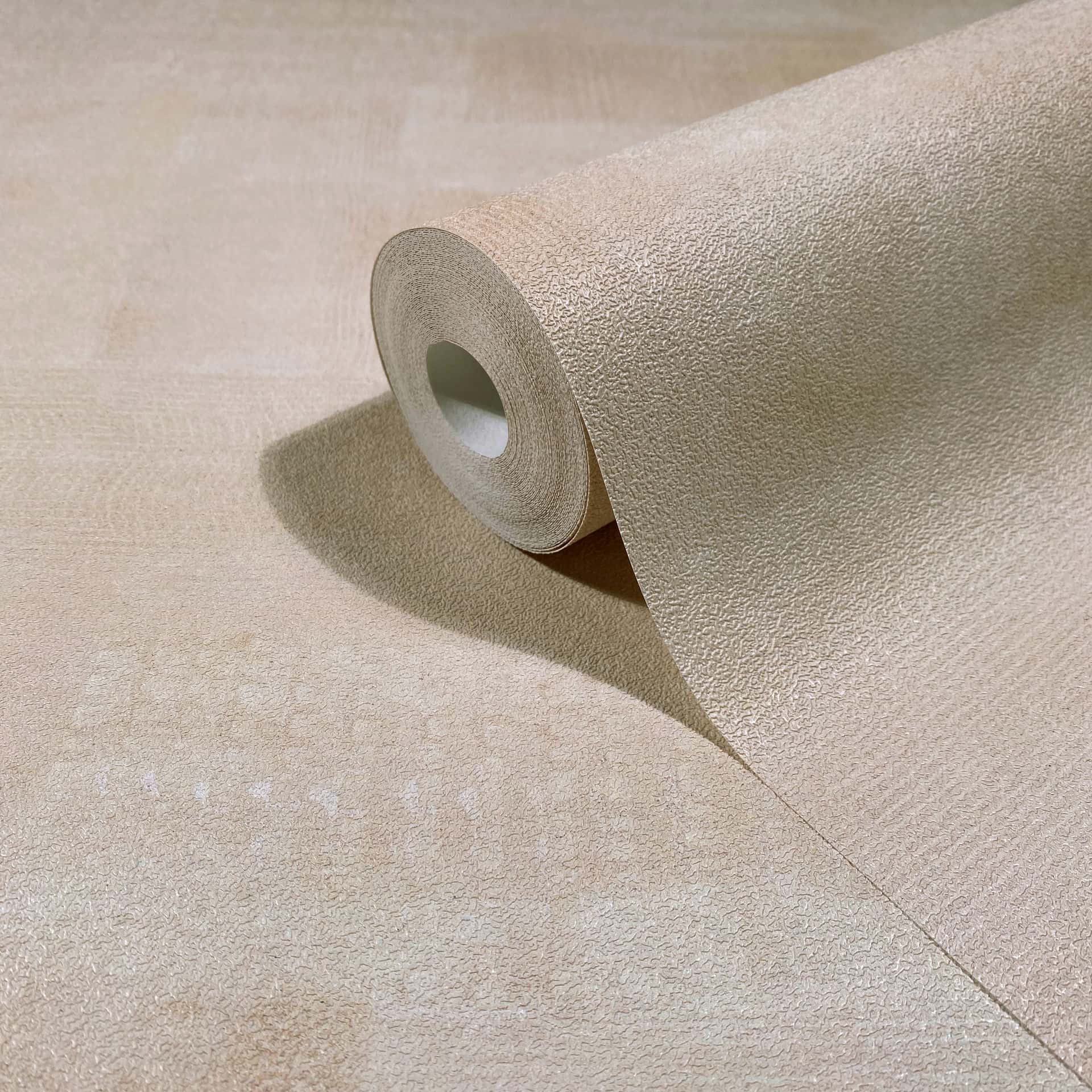 Vliestapete grau, beige einfarbig
