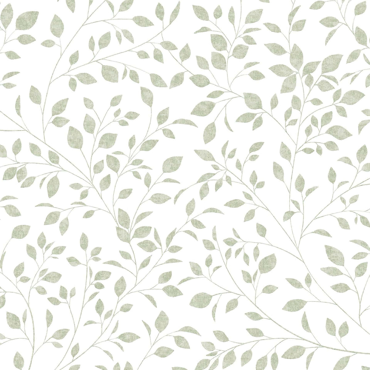 Papel pintado tejido no tejido plantas y botánica blanco y verde - Marburg - Imagen 4