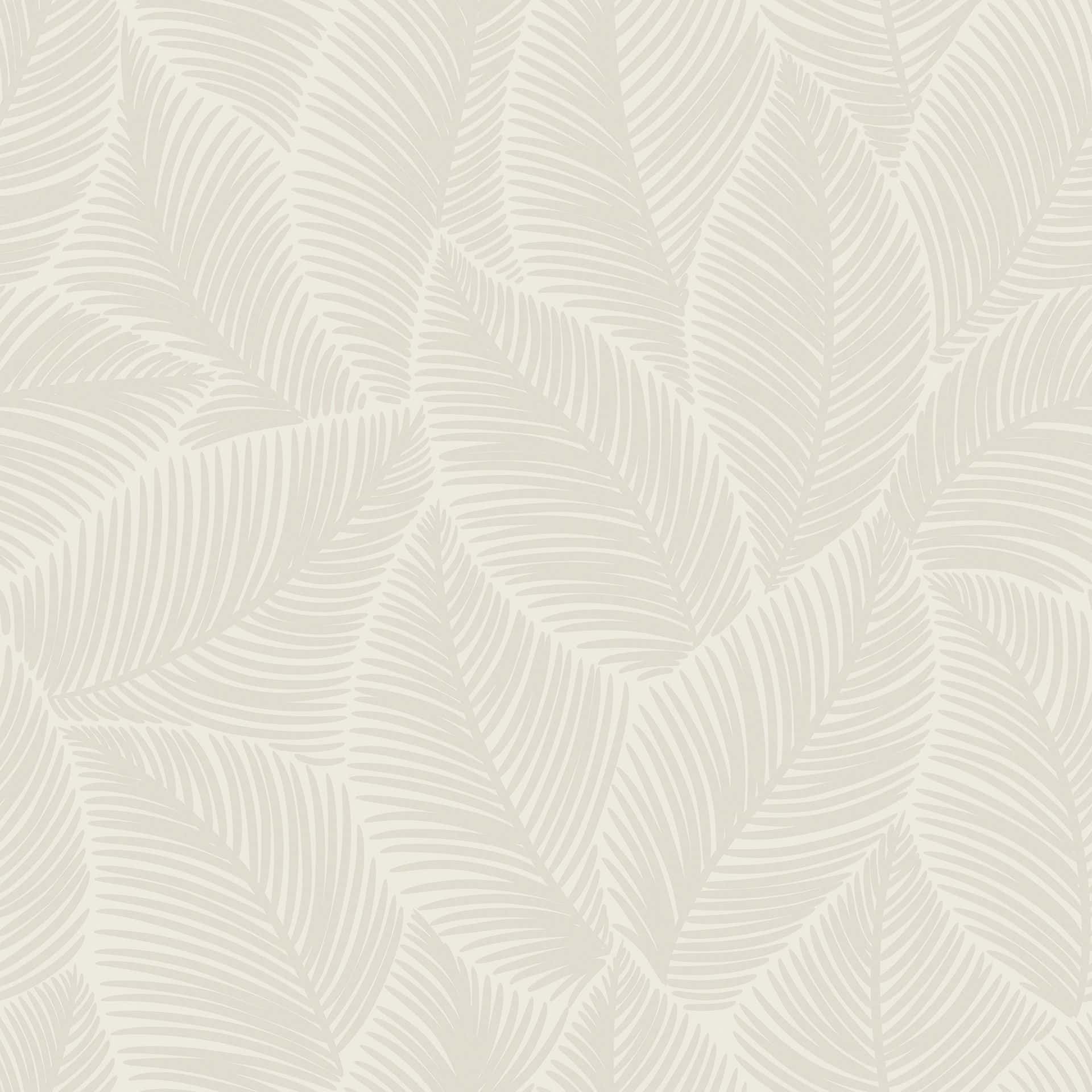 Vliestapete beige pflanzen