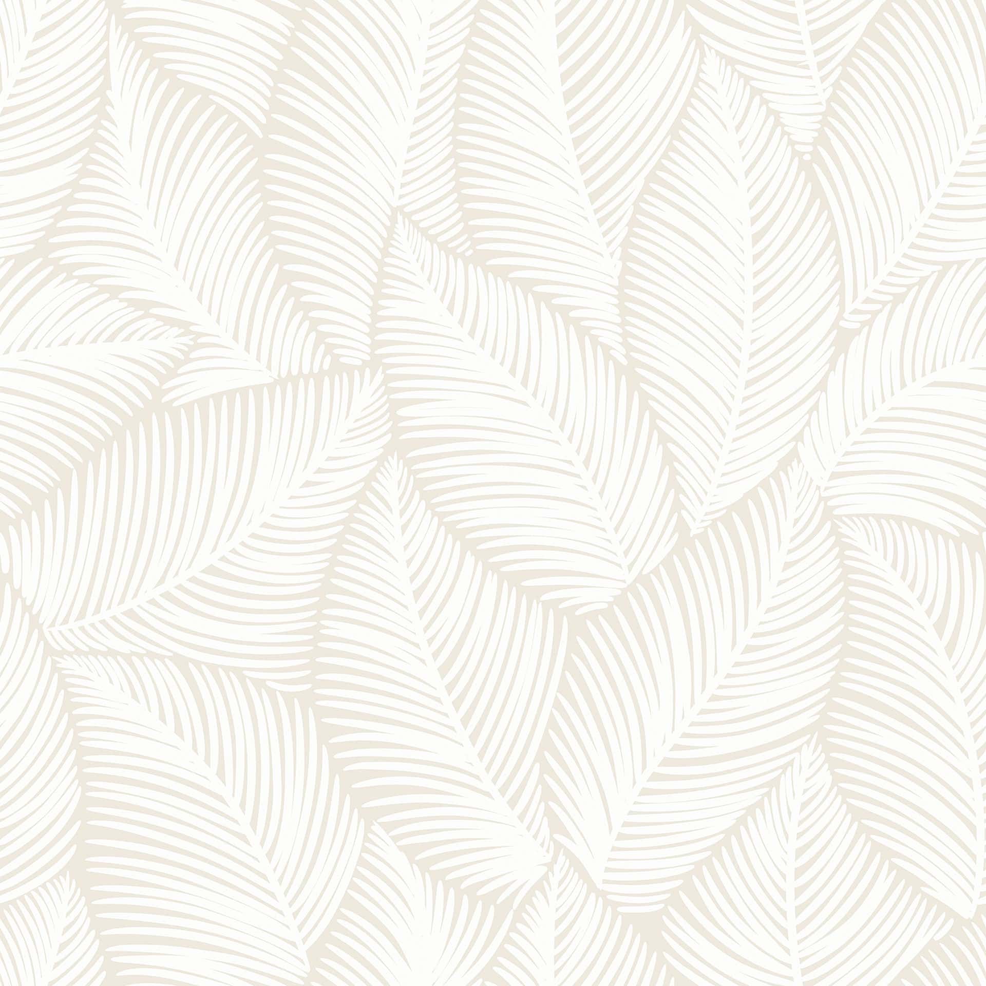 Vliestapete weiß, beige pflanzen