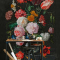 Fotomural Walls by Patel - Artists Studio 4 - Photo wallpaper flowers still life with roses
