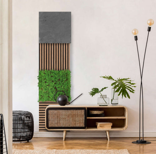 Panel de Piedra Natural Black Slate - Modular Wall - Foto 1