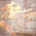 Fotomural Panel XXL 5 - Graffiti wall mural skateboarder graphic and concrete wall on premium smooth fleece