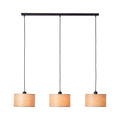 Lámpara colgante de madera - Michael 5 - Beige
