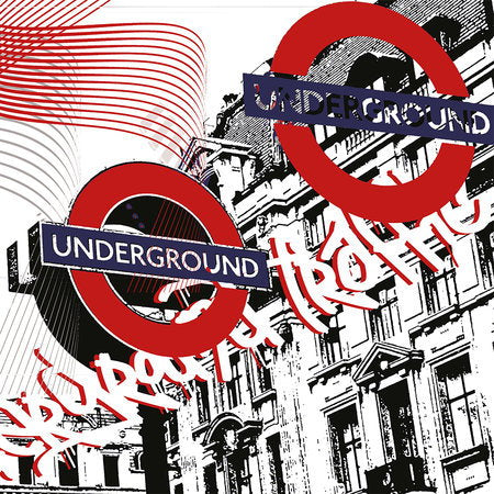 Fotomural Underground - wall mural London Style, Urban & Modern - AP Digital 1