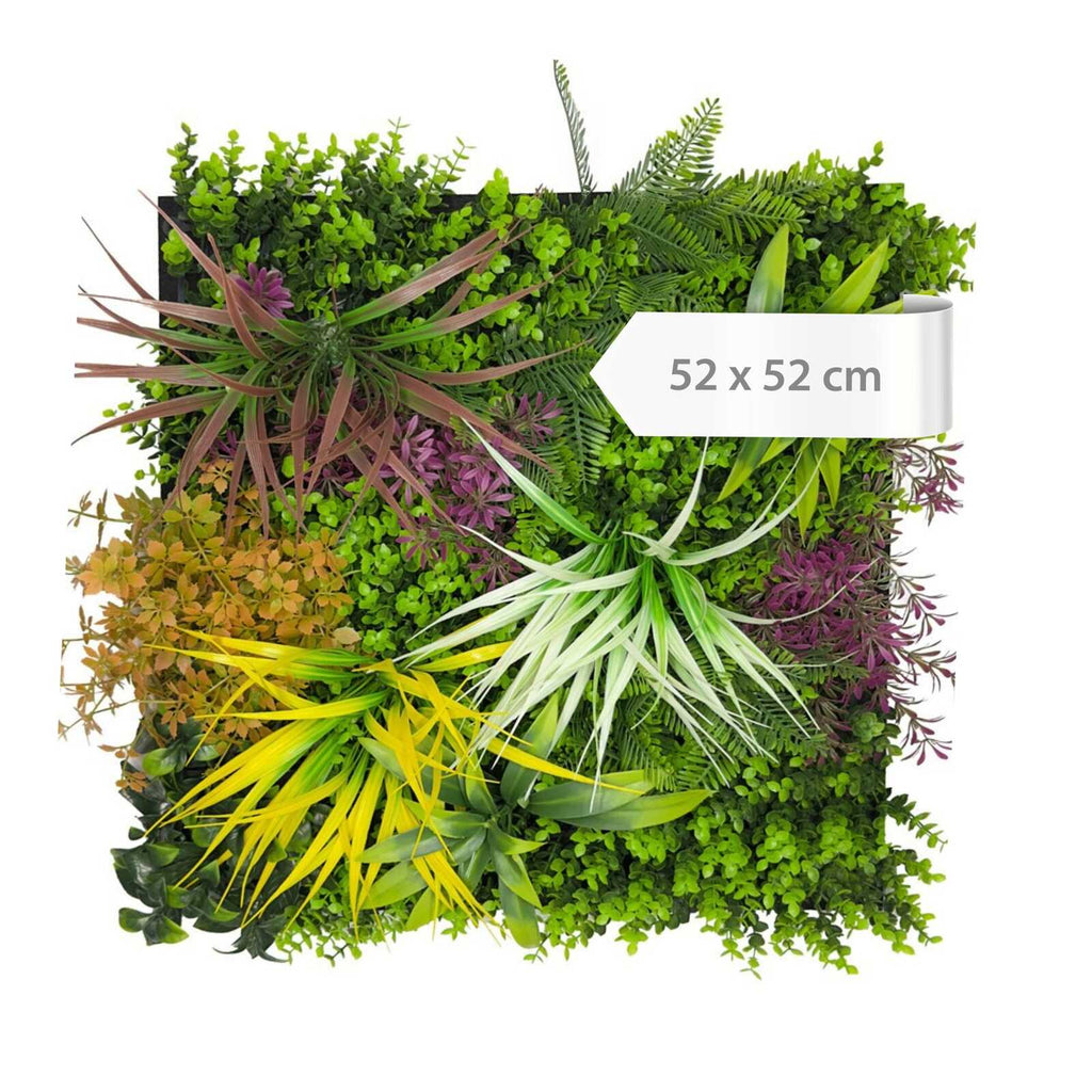 Panel Modular Wall - Botanic Garden Mixed Flora 52 x 52 x 5 cm (13673-3) - Imagen 4
