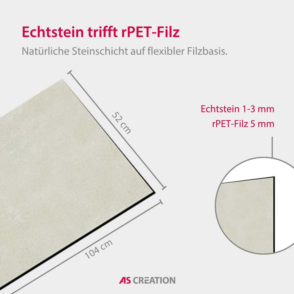 Panel Modular Wall - Ivory Sandstone 104 x 52 x 0.7 cm (13672-8) - Imagen 7