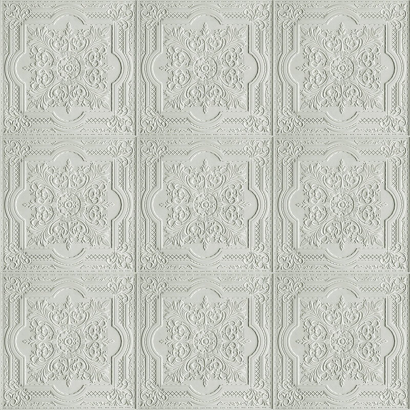 Fotomural Walls by Patel - Photo wallpaper ceiling with print pattern - grey