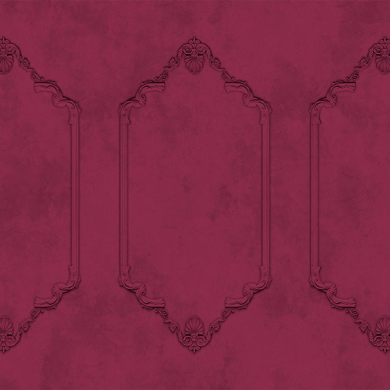 Fotomural Walls by Patel - Vintage style stucco design mural - purple, black