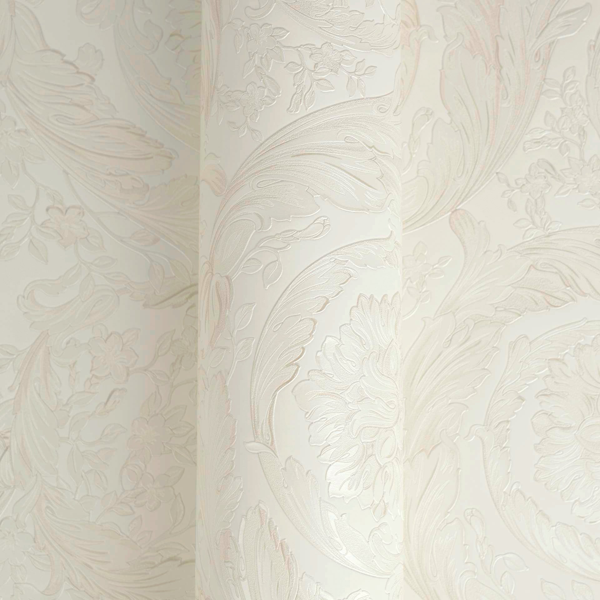Versace 6-Vliestapete Vinyltapete Creme Floral